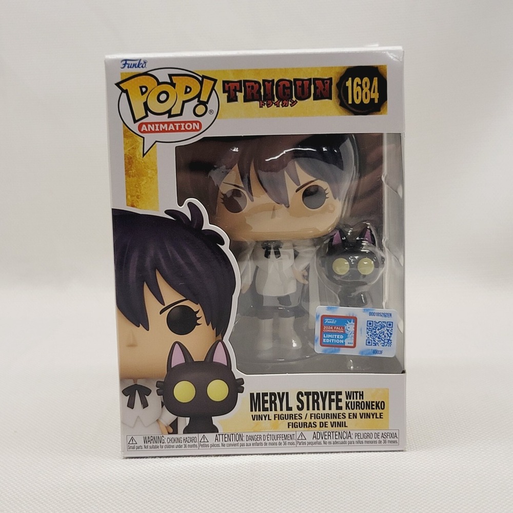 Funko Pop! Meryl Stryfe with Kuroneko‎ #1684 Trigun 2024 NYCC Fall Convention